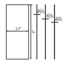 Retangle Cabinet Scraper Drawing